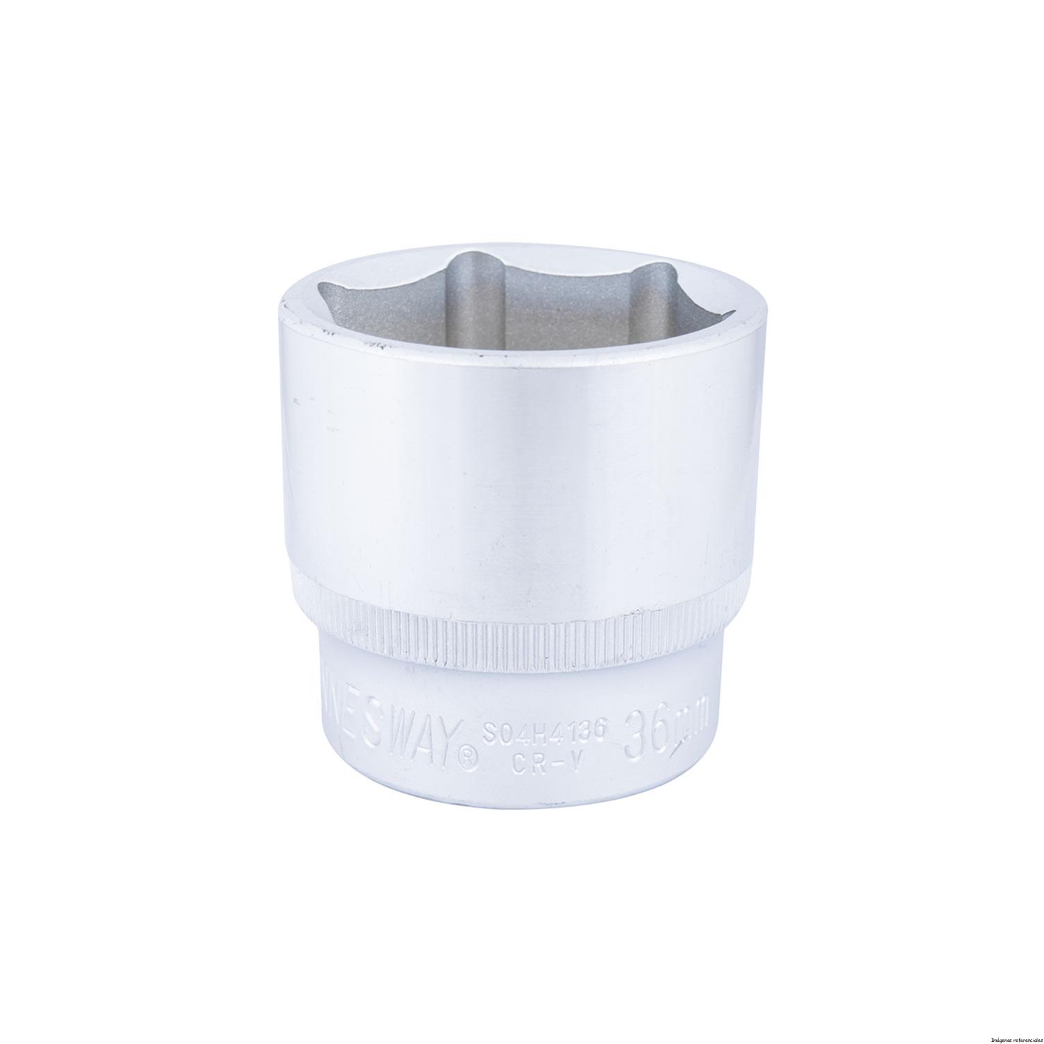 DADO CUADRANTE 1/2 20mm Hexagonal S04H4120 - Imagen 2