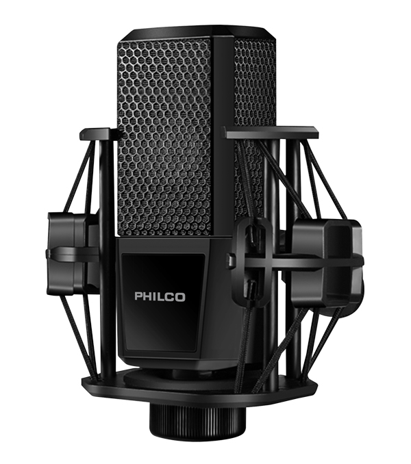 Set Micrófono Con Brazo Ajustable y Anti-pop Philco 26PLCKIT70 Negro - Imagen 5