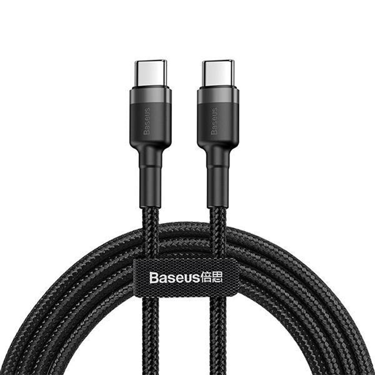 Cable Tipo C a Tipo C PD 20V 3A 60W 2 Metro Baseus Negro - Imagen 2