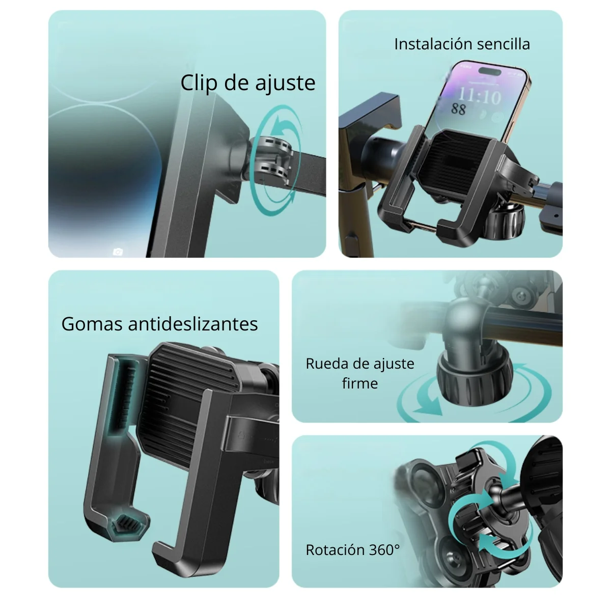 Soporte para celular Absorción de impactos - Imagen 5