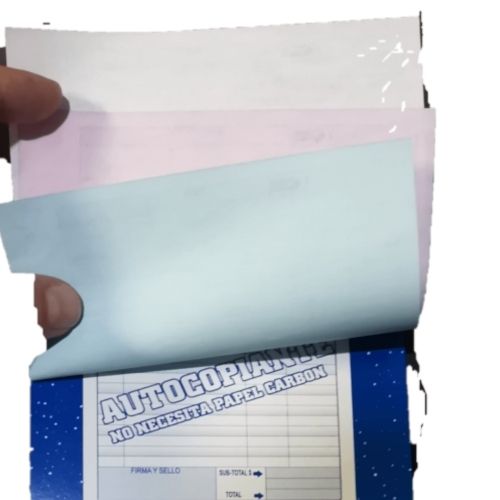 Cuenta De Cobro Dos Copias Talonario Azul - Imagen 6