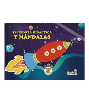 Cartilla didactica para niños, actividades y mandalas para colorear