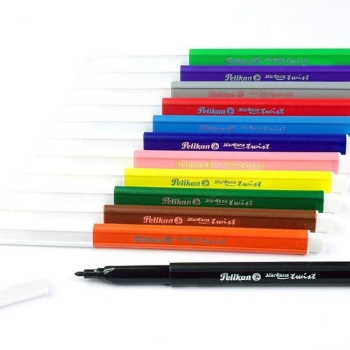 Plumones Pelikan Markana Twist Paquete De 18 + 6 - Imagen 3