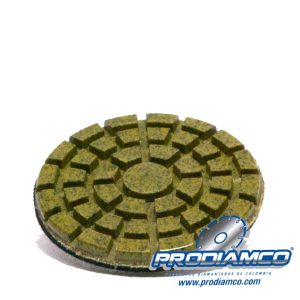 Pad Resinado Mega de 4″ para Granito y Mármol. Grano 800
