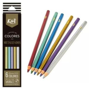 colores kiut metalizados x6