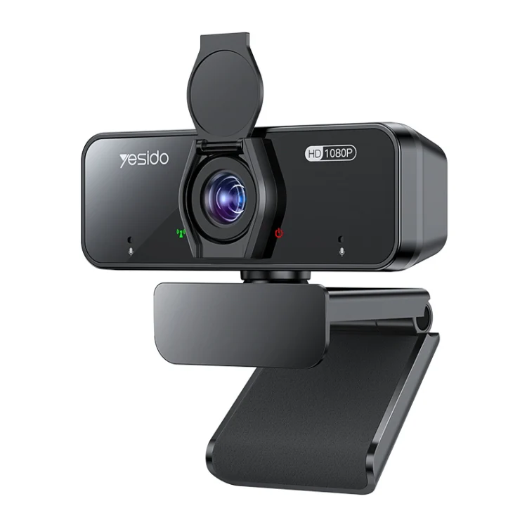 Camara Webcam Usb Yesido Km13 1080p Full HD Negro