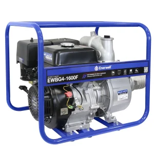 Bomba de agua con motor a gasolina. Modelo: EWBG4-1600F